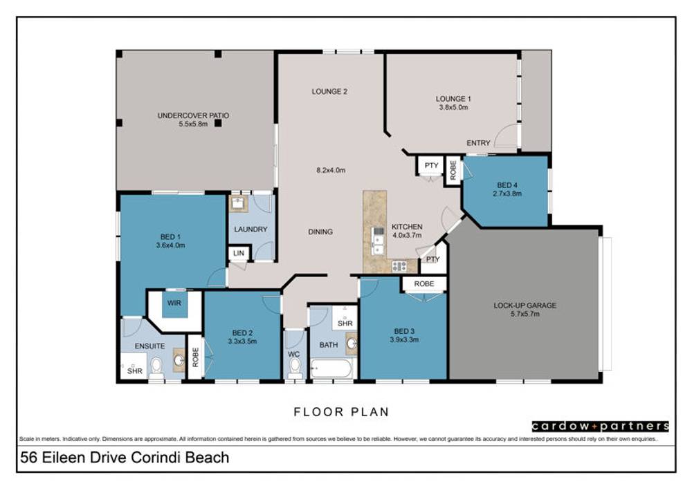 56 Eileen Drive, CORINDI BEACH, NSW 2456