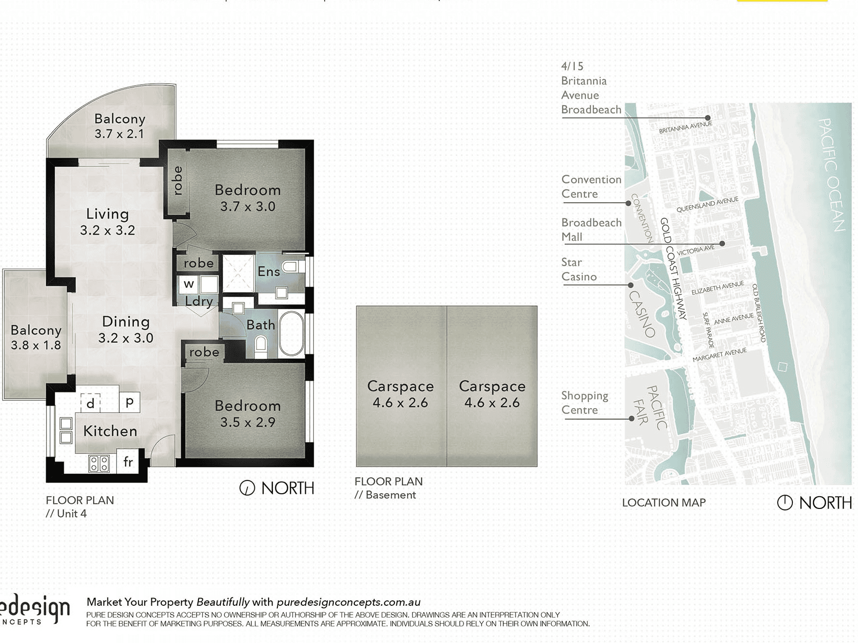 4/15 Britannia Avenue, BROADBEACH, QLD 4218