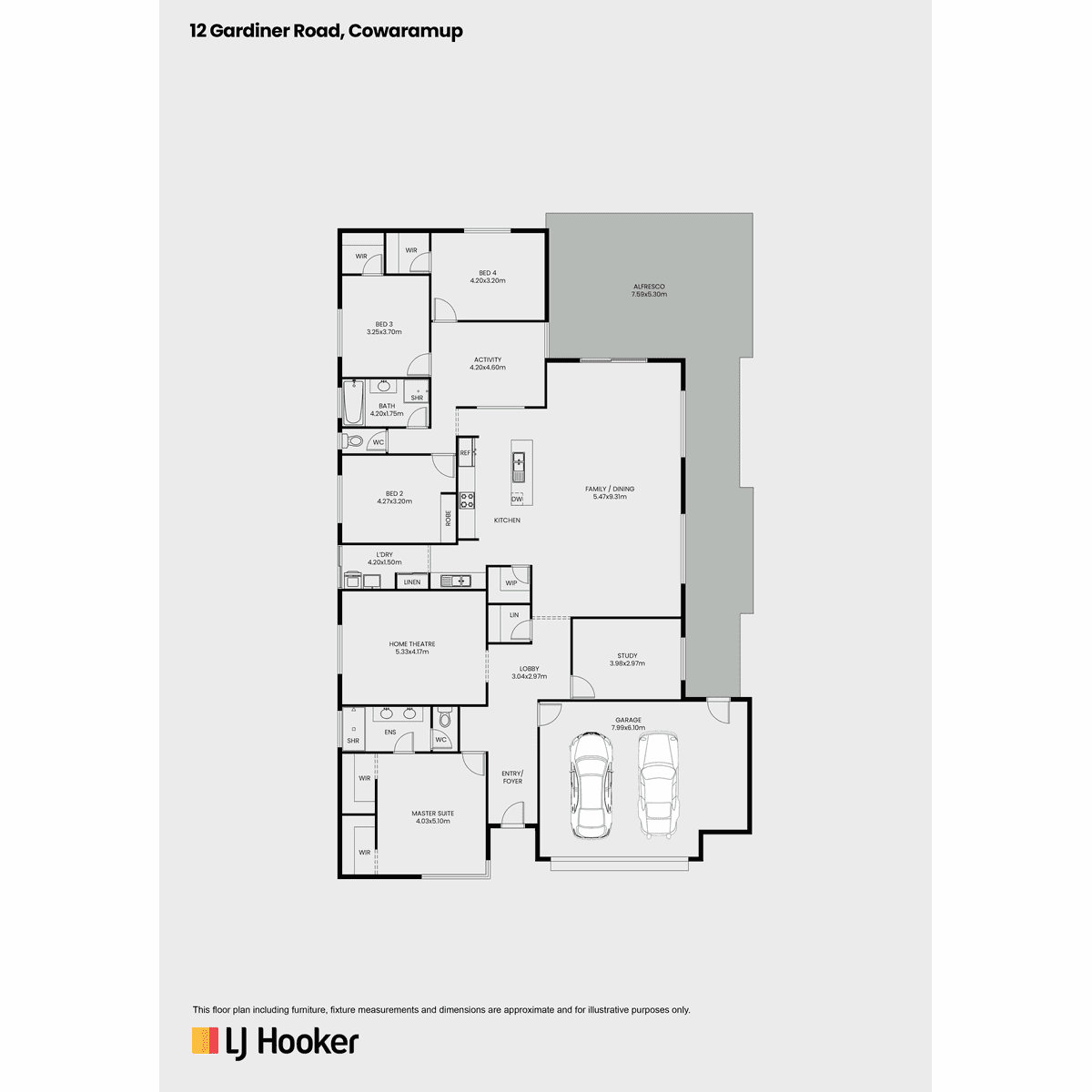 12 Gardiner Road, Cowaramup, WA 6284