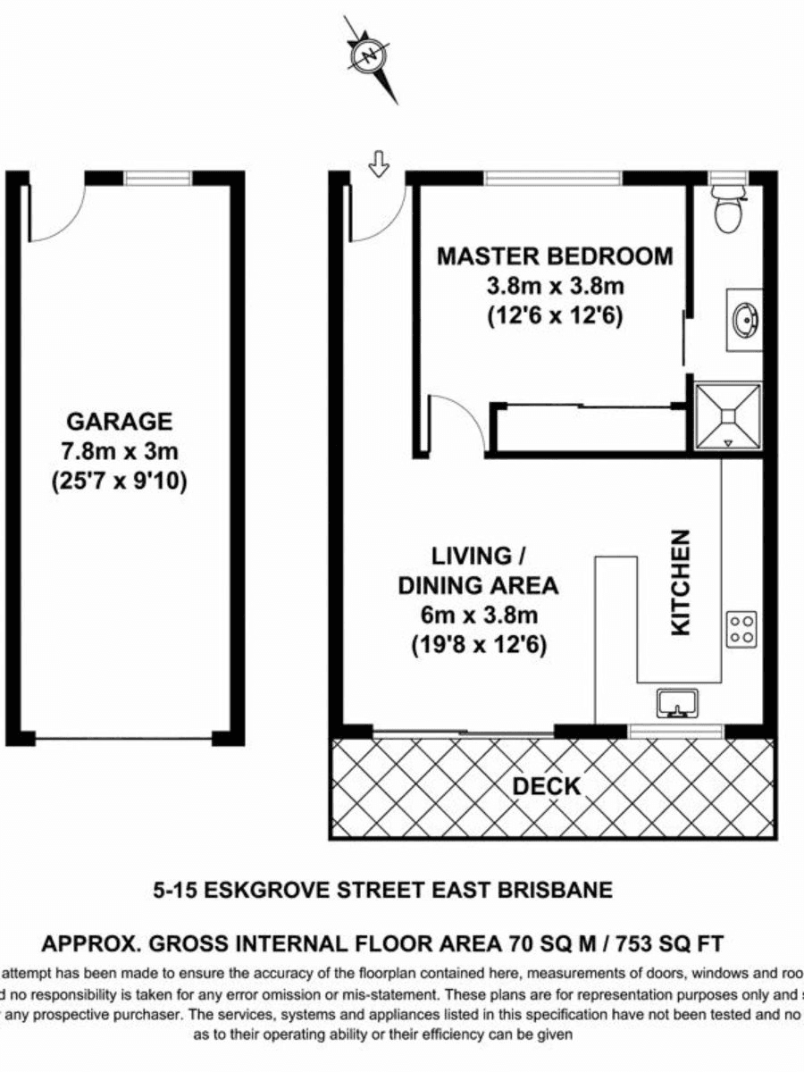 5/15 Eskgrove Street, EAST BRISBANE, QLD 4169