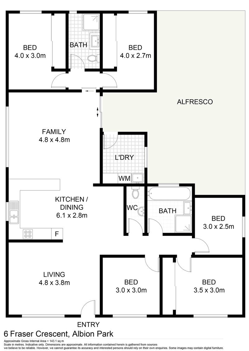 6 Fraser Crescent, ALBION PARK, NSW 2527