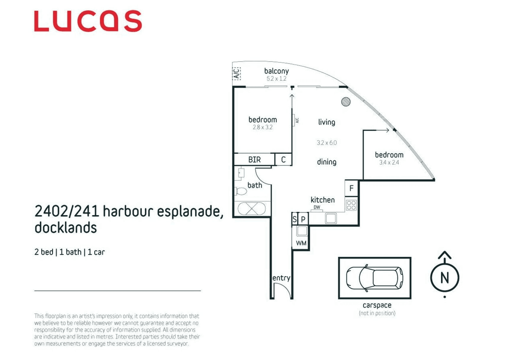 2402/241 Harbour Esplanade, Docklands, VIC 3008