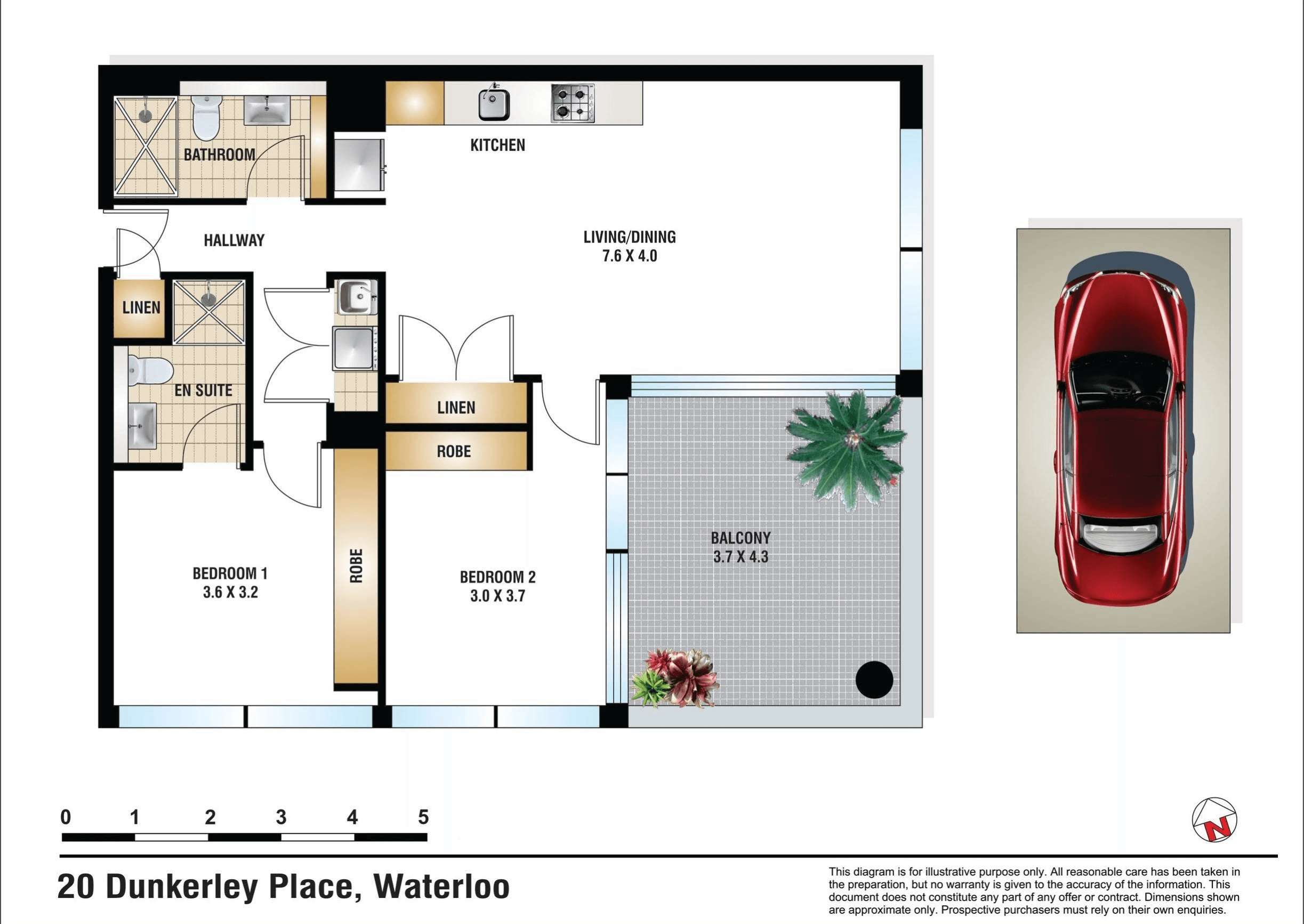 507/20 Dunkerley Place, Waterloo, NSW 2017