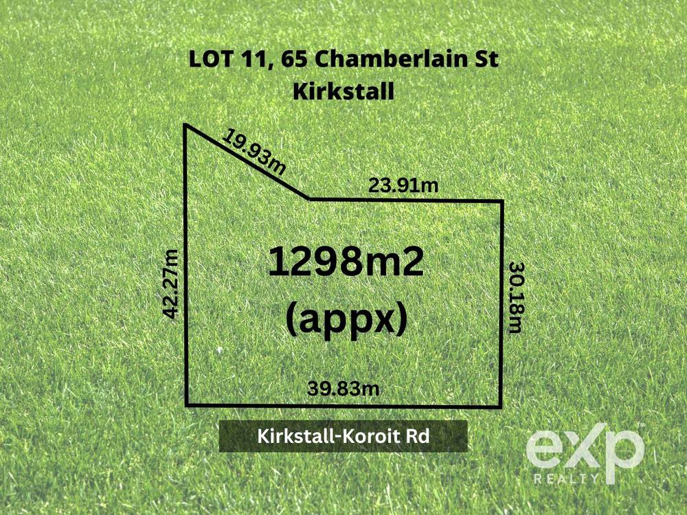 Lots 1-5 & Lot 11, 65 Chamberlain Street, Kirkstall, VIC 3283