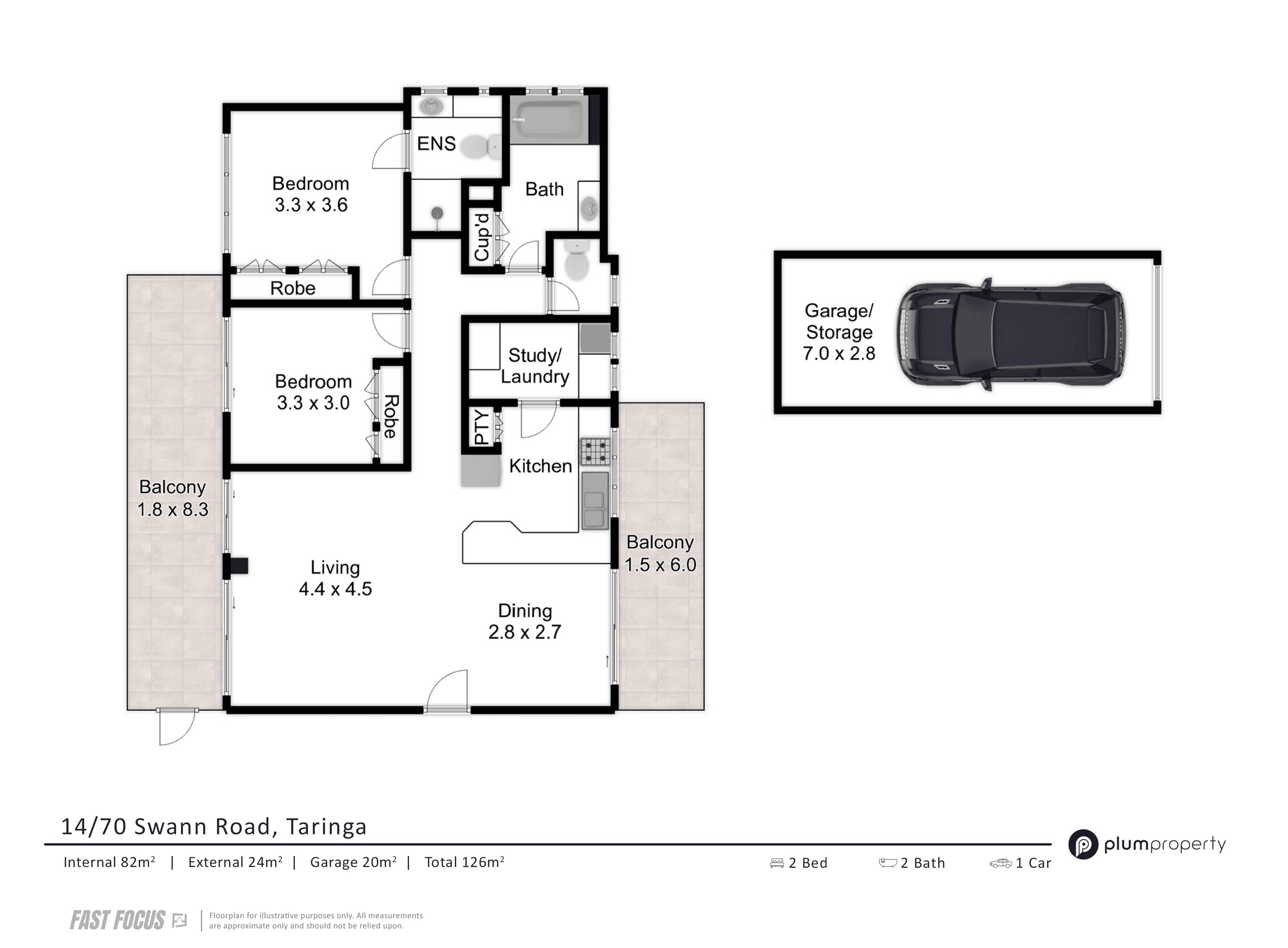 14/70 Swann Road, TARINGA, QLD 4068