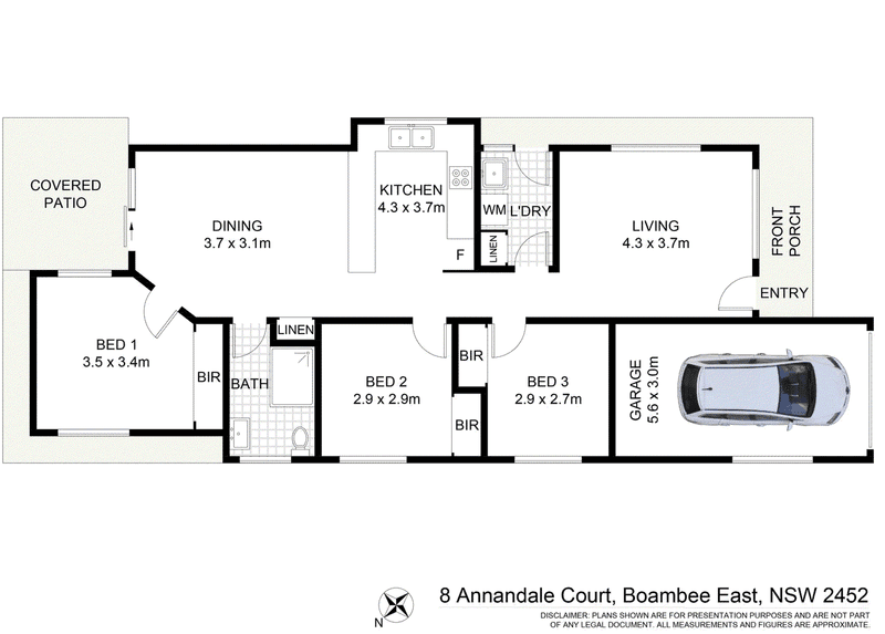 8 Annandale Court, BOAMBEE EAST, NSW 2452