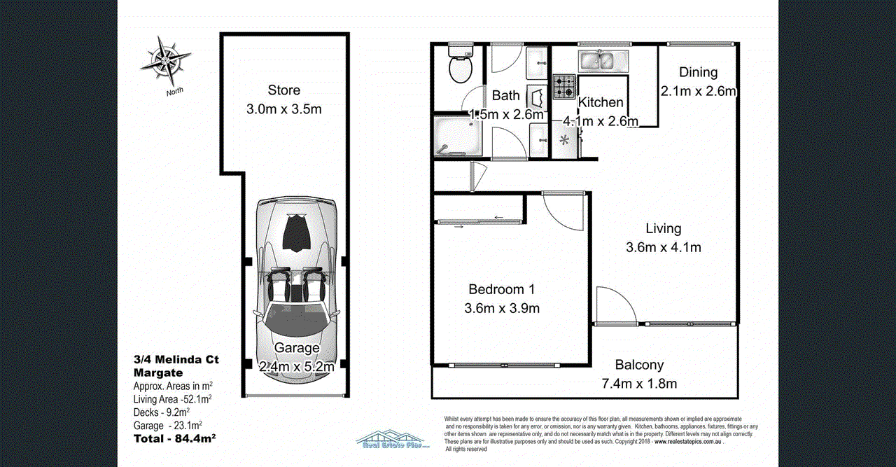 Unit 3/4 Melinda Ct, Margate, QLD 4019