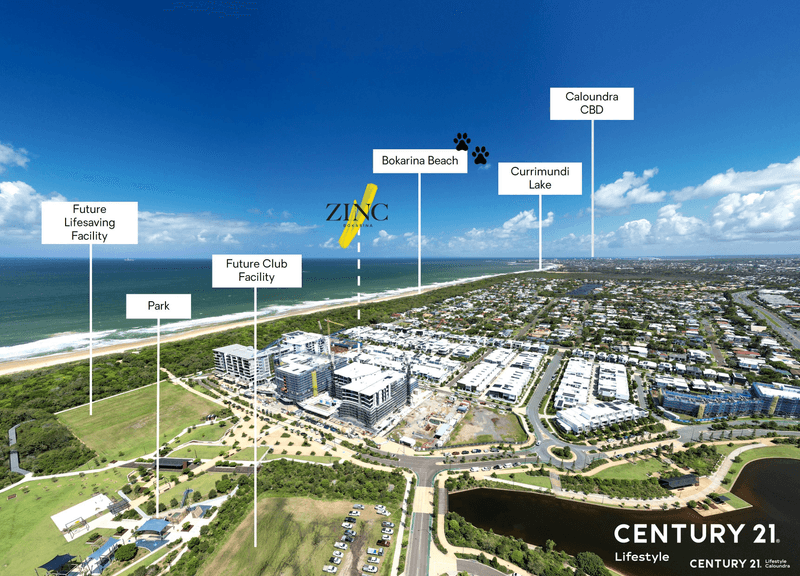 Unit 2703 'ZINC' 42 Bokarina Boulevard, BOKARINA, QLD 4575