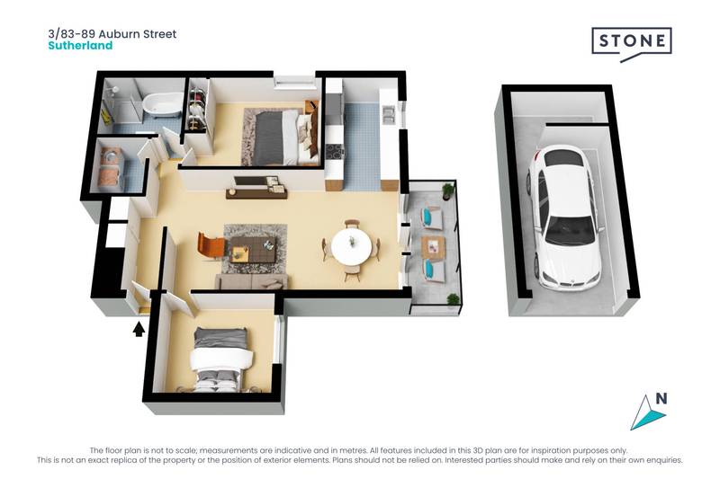 3/83-89 Auburn Street, Sutherland, NSW 2232