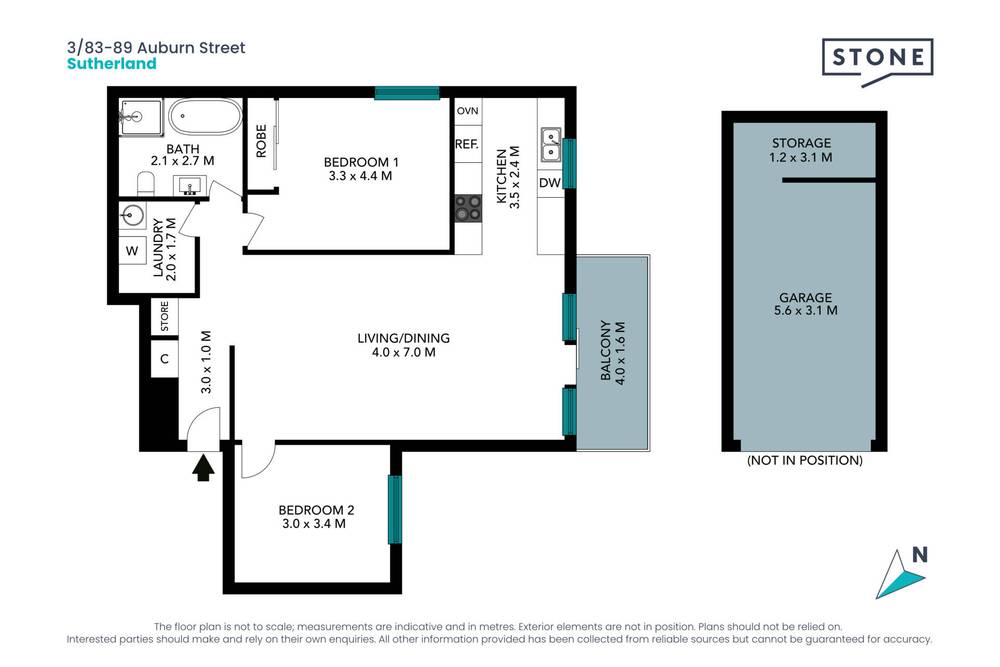 3/83-89 Auburn Street, Sutherland, NSW 2232