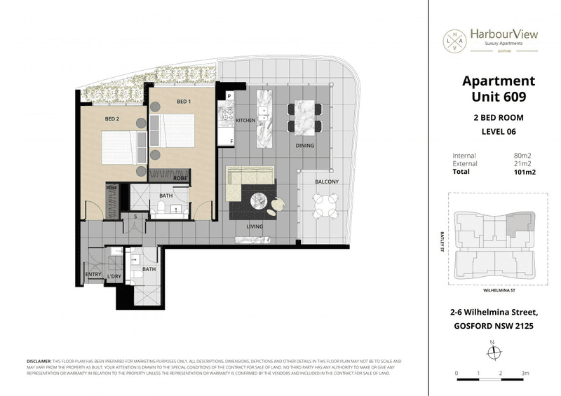 609/2 Wilhelmina Street, Gosford, NSW 2250