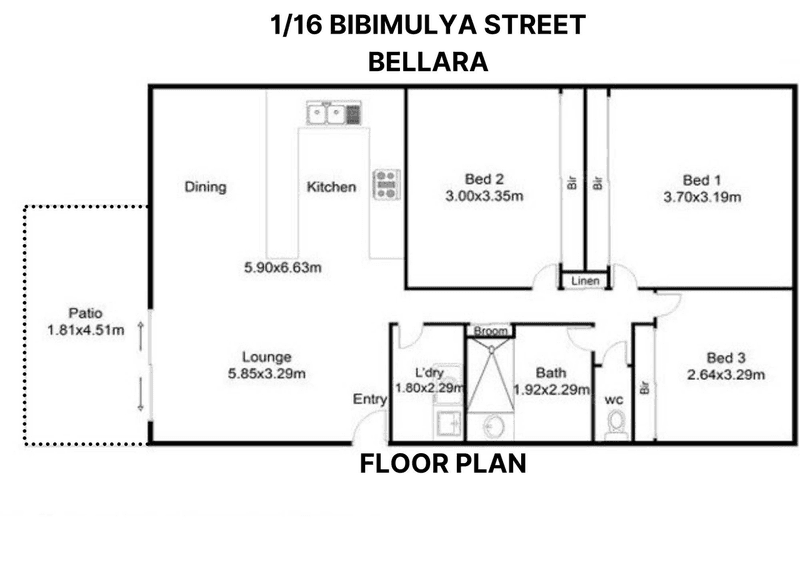 Unit 1/16 Bibimulya St, Bellara, QLD 4507