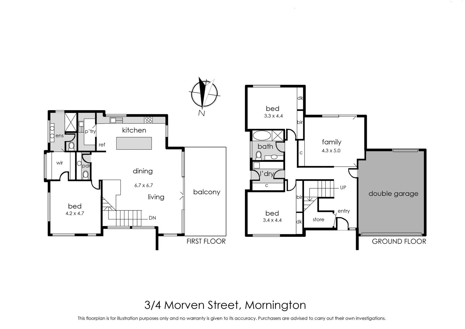 3/4 Morven Street, Mornington, VIC 3931