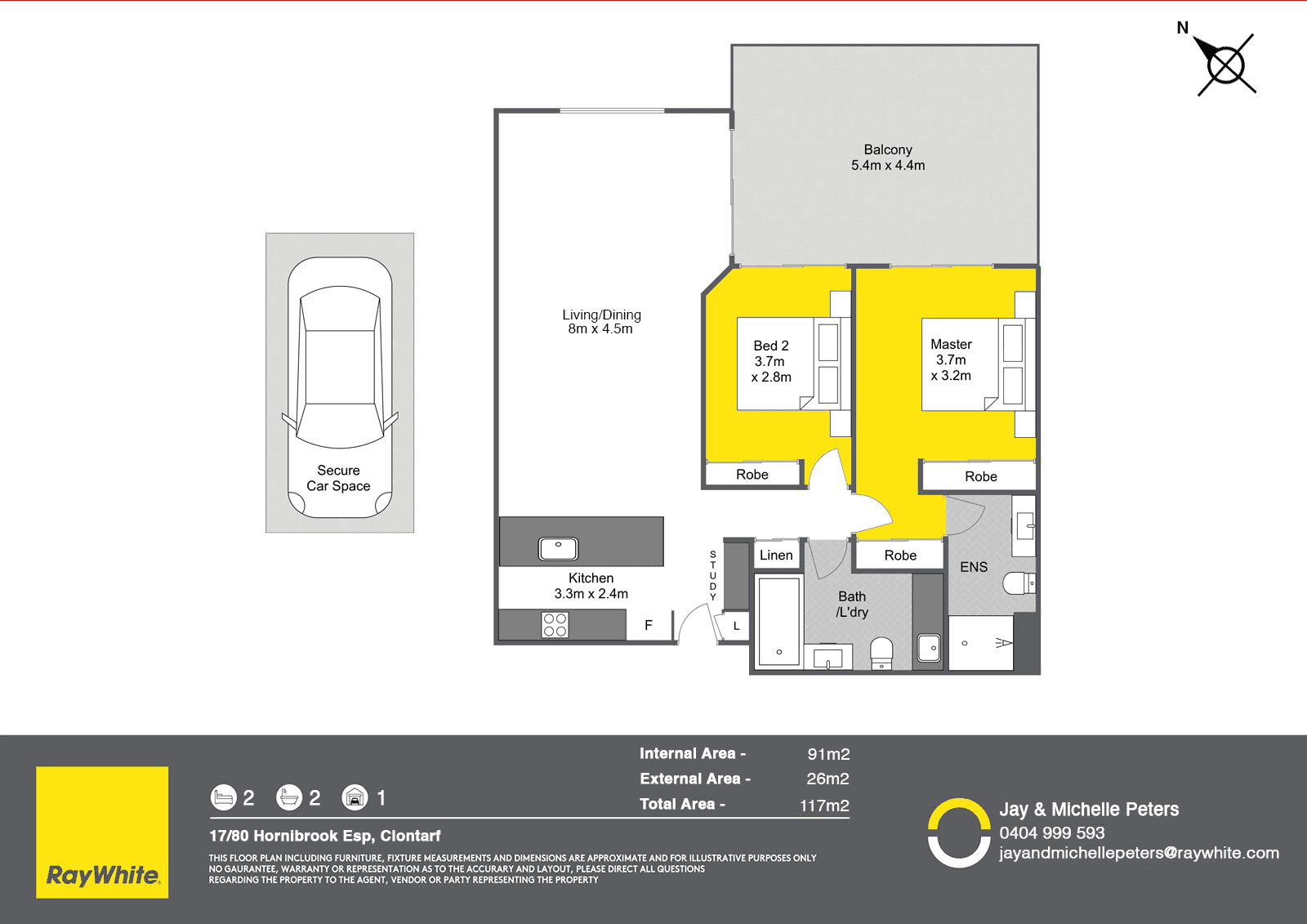 17/80 Hornibrook Esplanade, CLONTARF, QLD 4019
