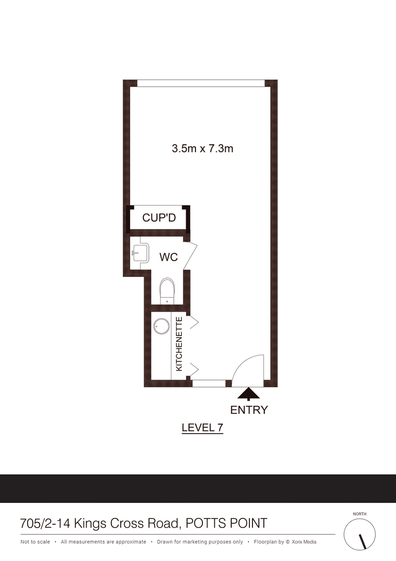 705/2-14 Kings Cross Rd, POTTS POINT, NSW 2011