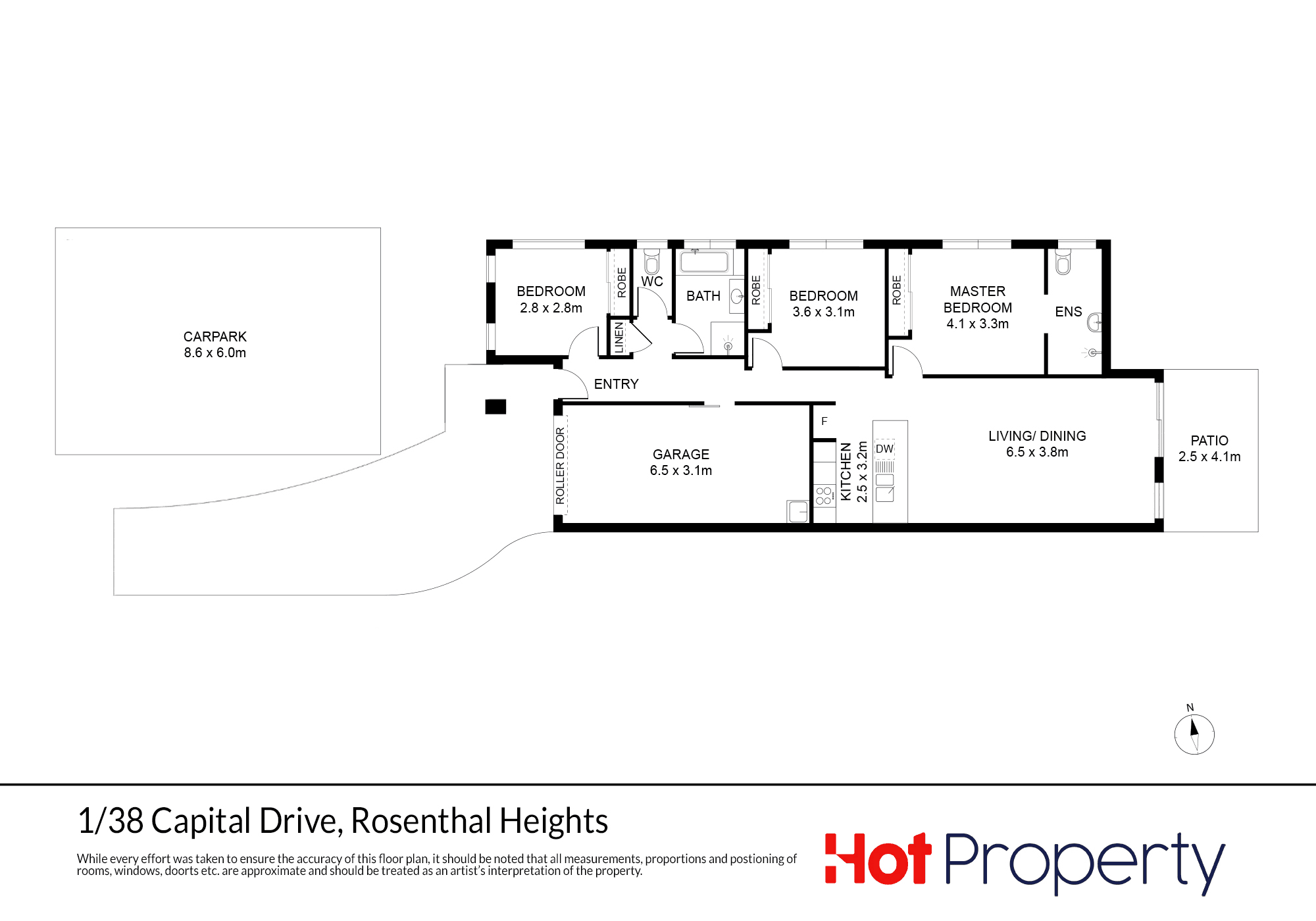 Unit 1/38 Capital Drive, ROSENTHAL HEIGHTS, QLD 4370