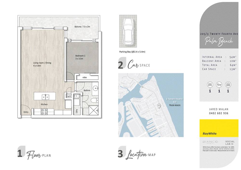 205/3-7 Twenty Fourth Avenue, PALM BEACH, QLD 4221