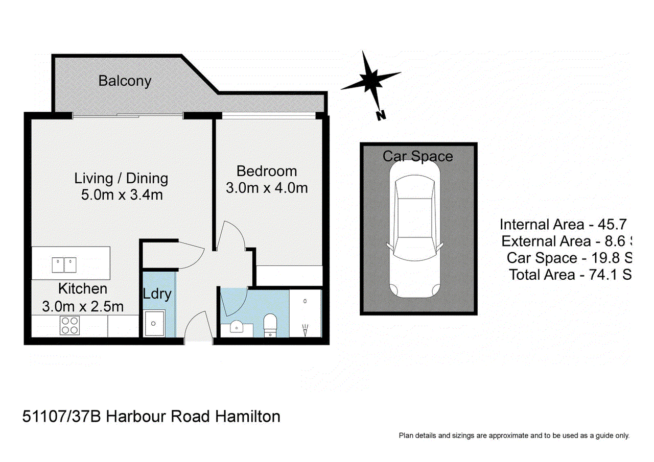 51107/37B Harbour Road, Hamilton, QLD 4007