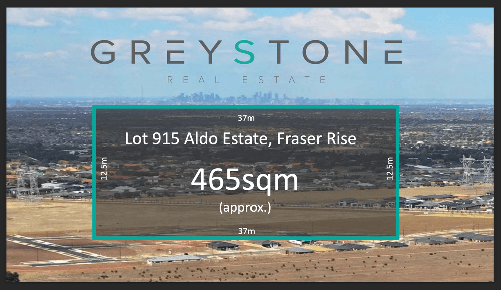 Lot 915 Aldo Estate, FRASER RISE, VIC 3336