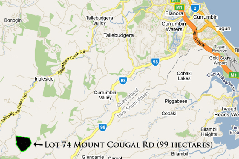 Lot 74 Mt Cougall Road, TALLEBUDGERA VALLEY, QLD 4228