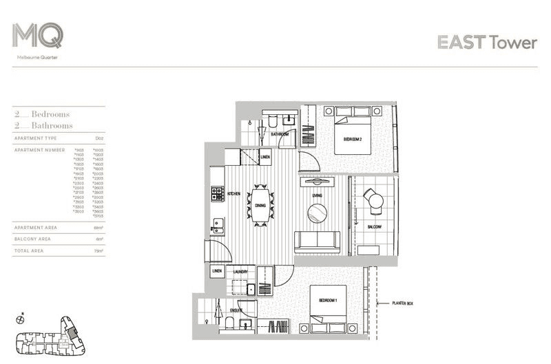 2703/628 Flinders St, Docklands, VIC 3008