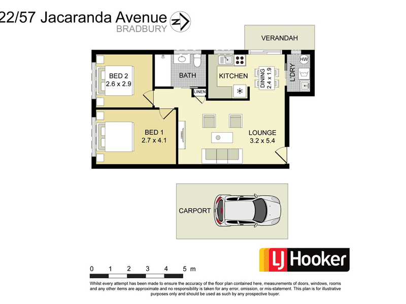 22/57 Jacaranda Avenue, BRADBURY, NSW 2560