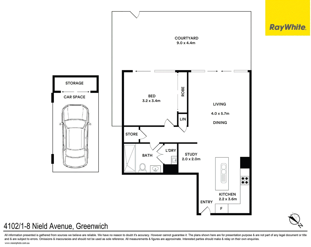 4102/1-8 Nield Avenue, GREENWICH, NSW 2065