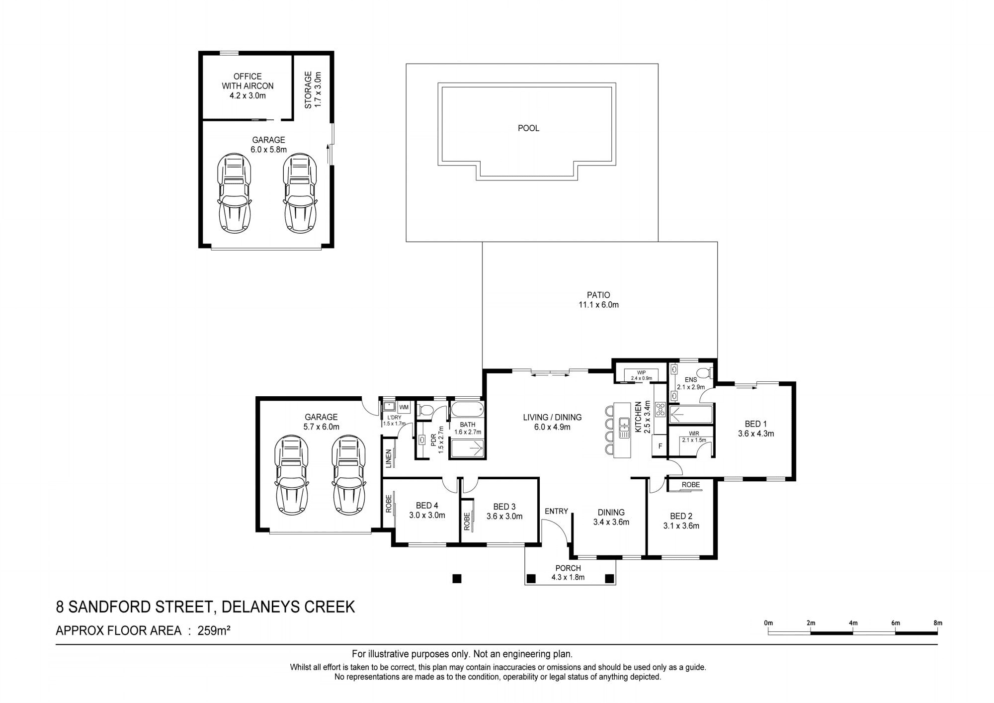 8 Sandford Street, Delaneys Creek, QLD 4514