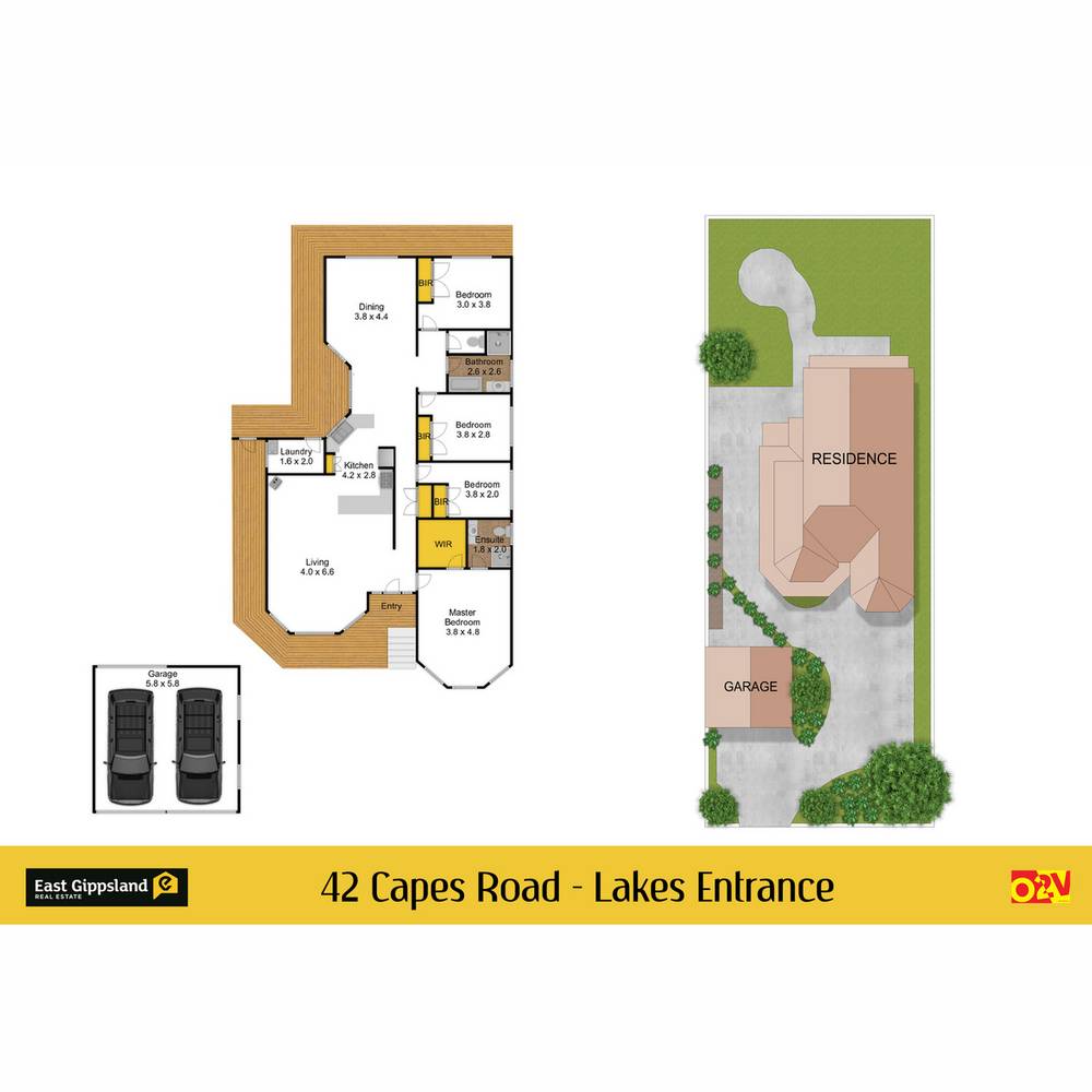 42 Capes Road, LAKES ENTRANCE, VIC 3909
