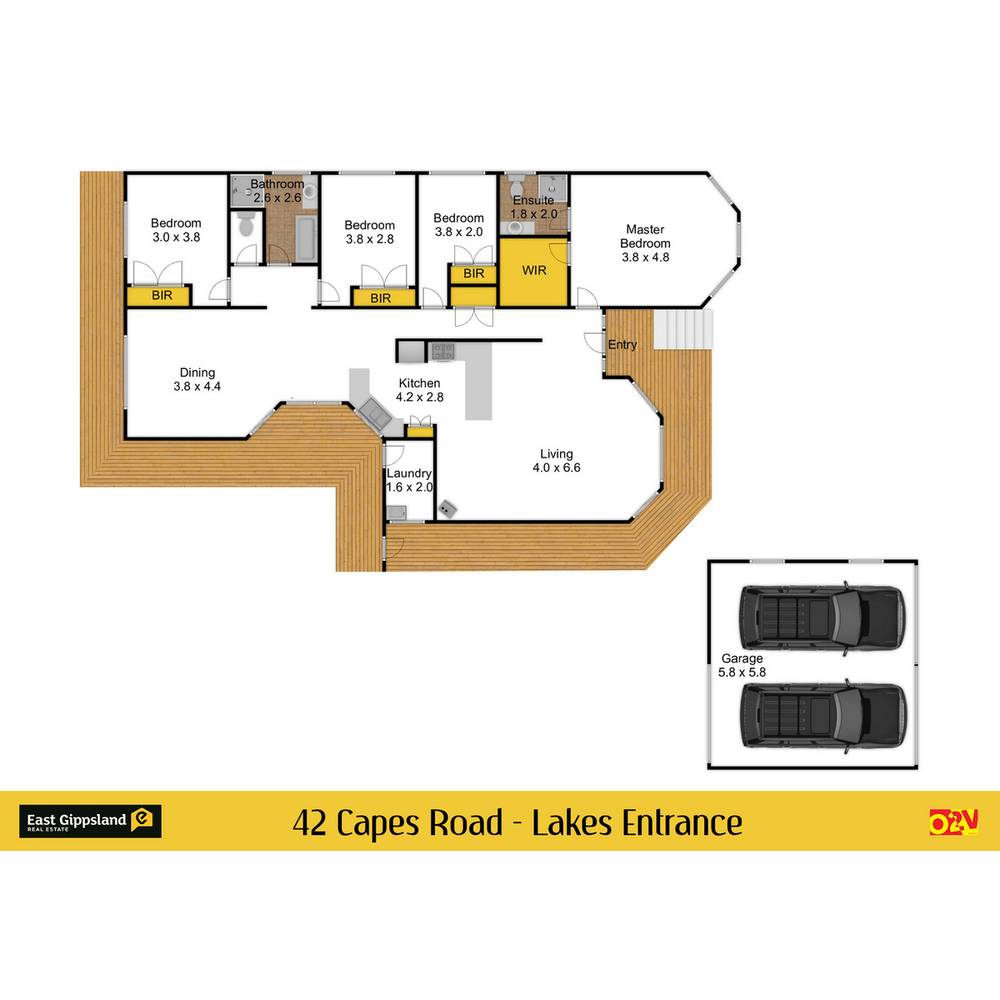 42 Capes Road, LAKES ENTRANCE, VIC 3909