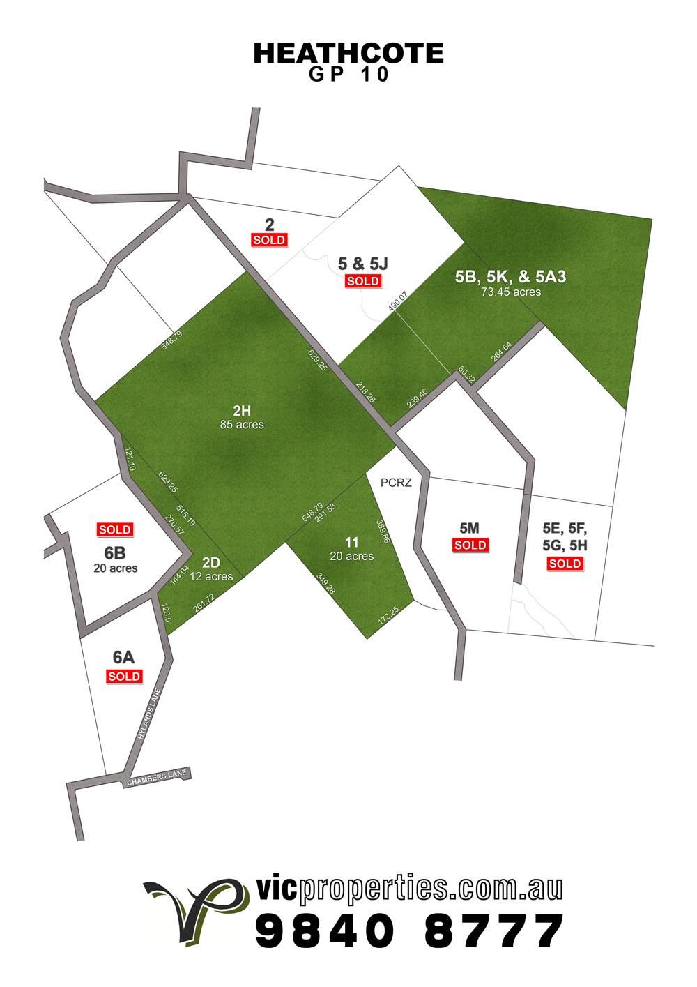 Hylands Lane, Heathcote, VIC 3523