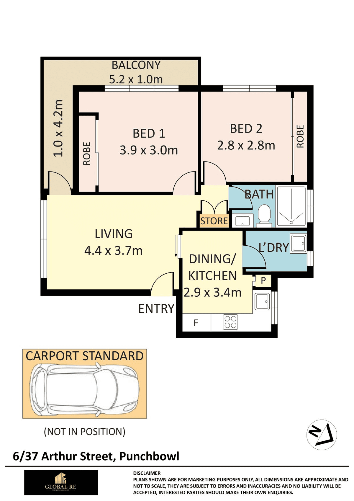 6/37 Arthur Street, Punchbowl, NSW 2196