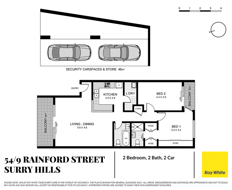 54/9 Rainford Street, SURRY HILLS, NSW 2010