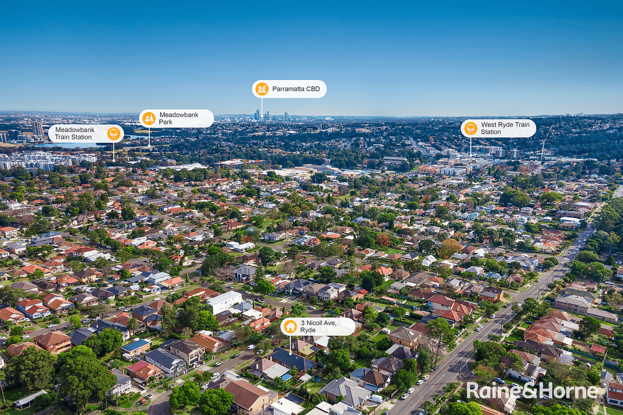 3 Nicoll Avenue, RYDE, NSW 2112