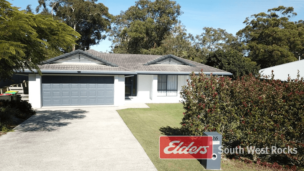 26 RAFFERTY Crescent, SOUTH WEST ROCKS, NSW 2431