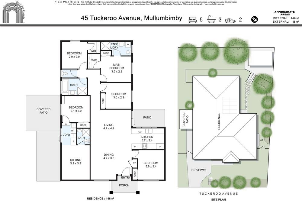 45 Tuckeroo Avenue, MULLUMBIMBY, NSW 2482