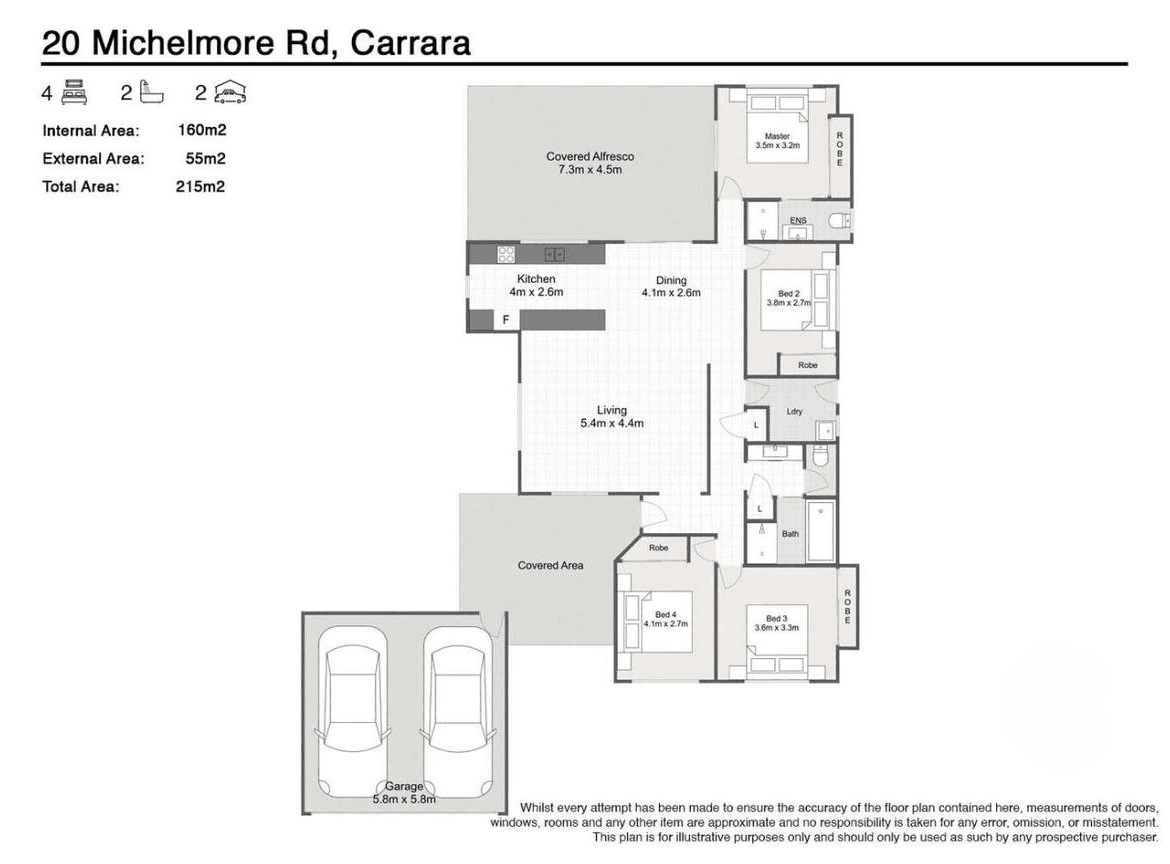 20 Michelmore Road, CARRARA, QLD 4211