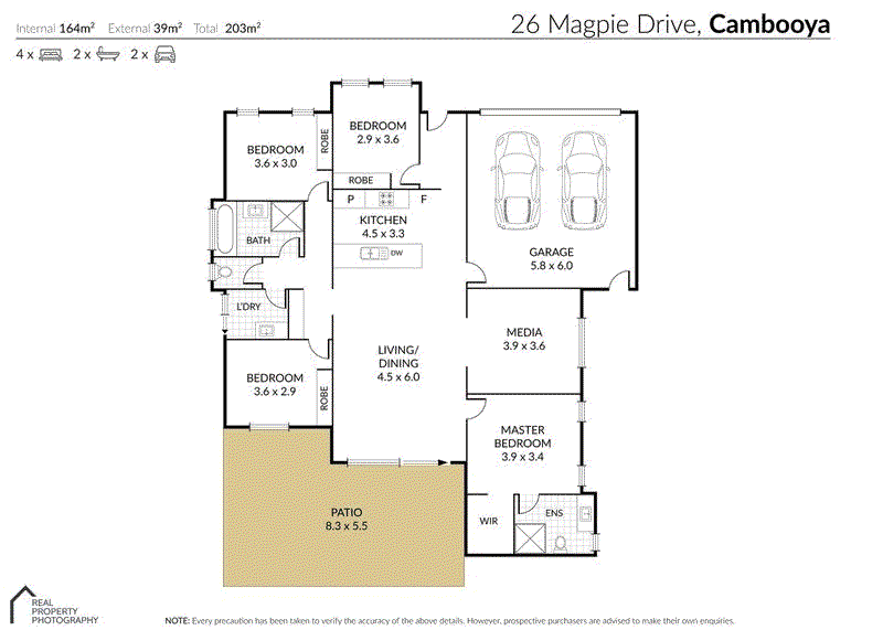 26 Magpie Drive, CAMBOOYA, QLD 4358