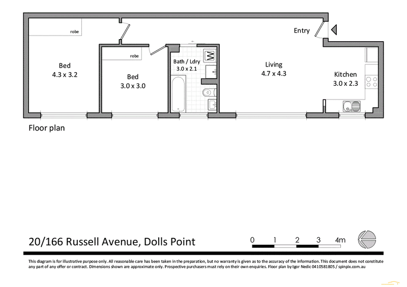 20/166 Russell Avenue, Dolls Point, NSW 2219