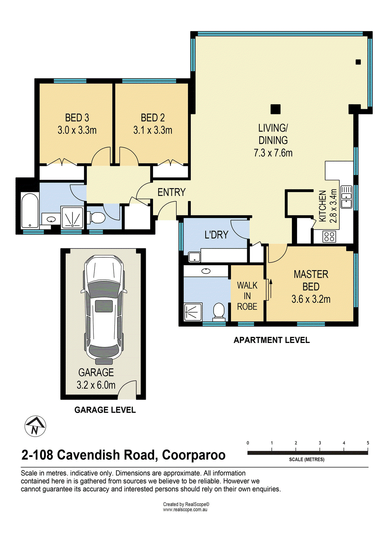 2/108 Cavendish Road, Coorparoo, QLD 4151