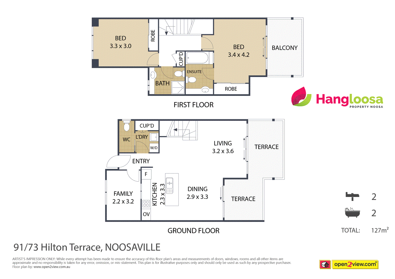 91/73 Hilton Terrace, NOOSAVILLE, QLD 4566