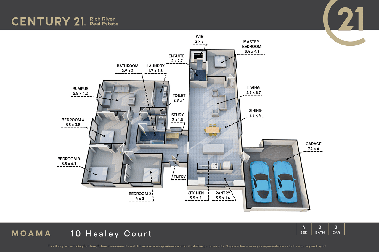 10 Healey Court, Moama, NSW 2731