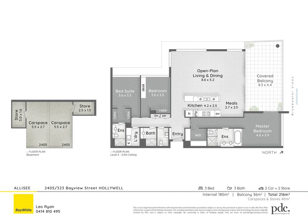 2405/323 Bayview Street, HOLLYWELL, QLD 4216