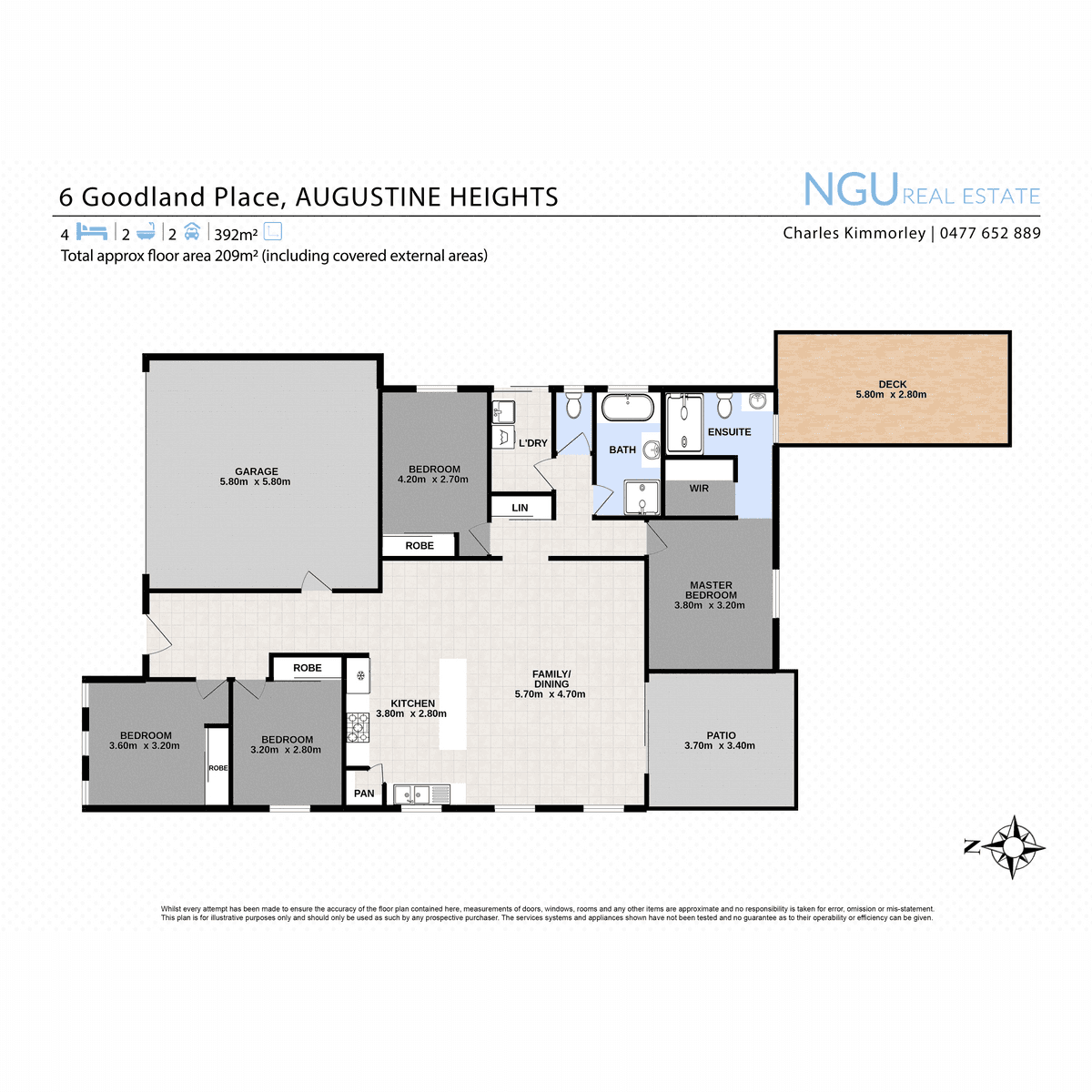 6 Goodland Place, Augustine Heights, QLD 4300