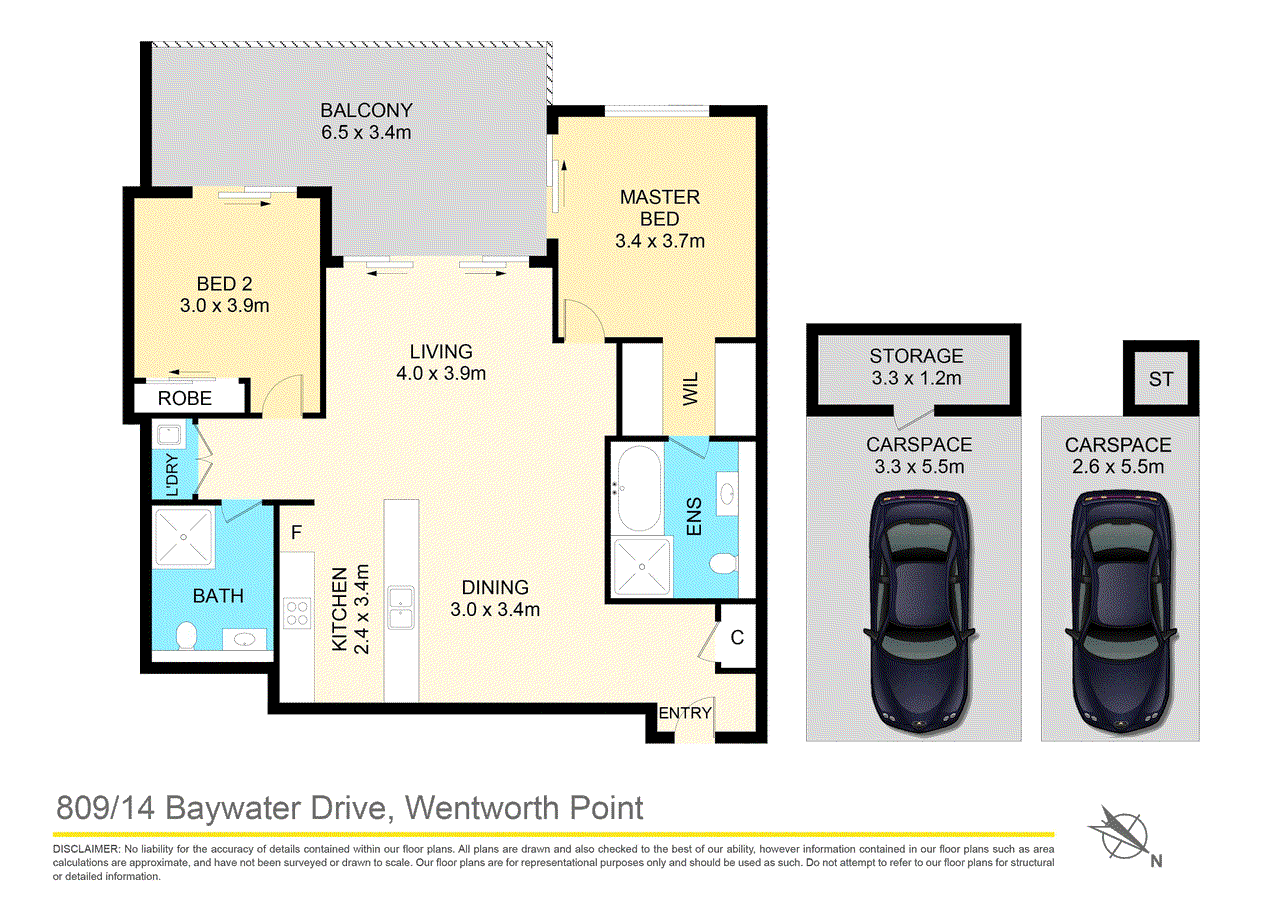 809/14 Baywater Drive, WENTWORTH POINT, NSW 2127