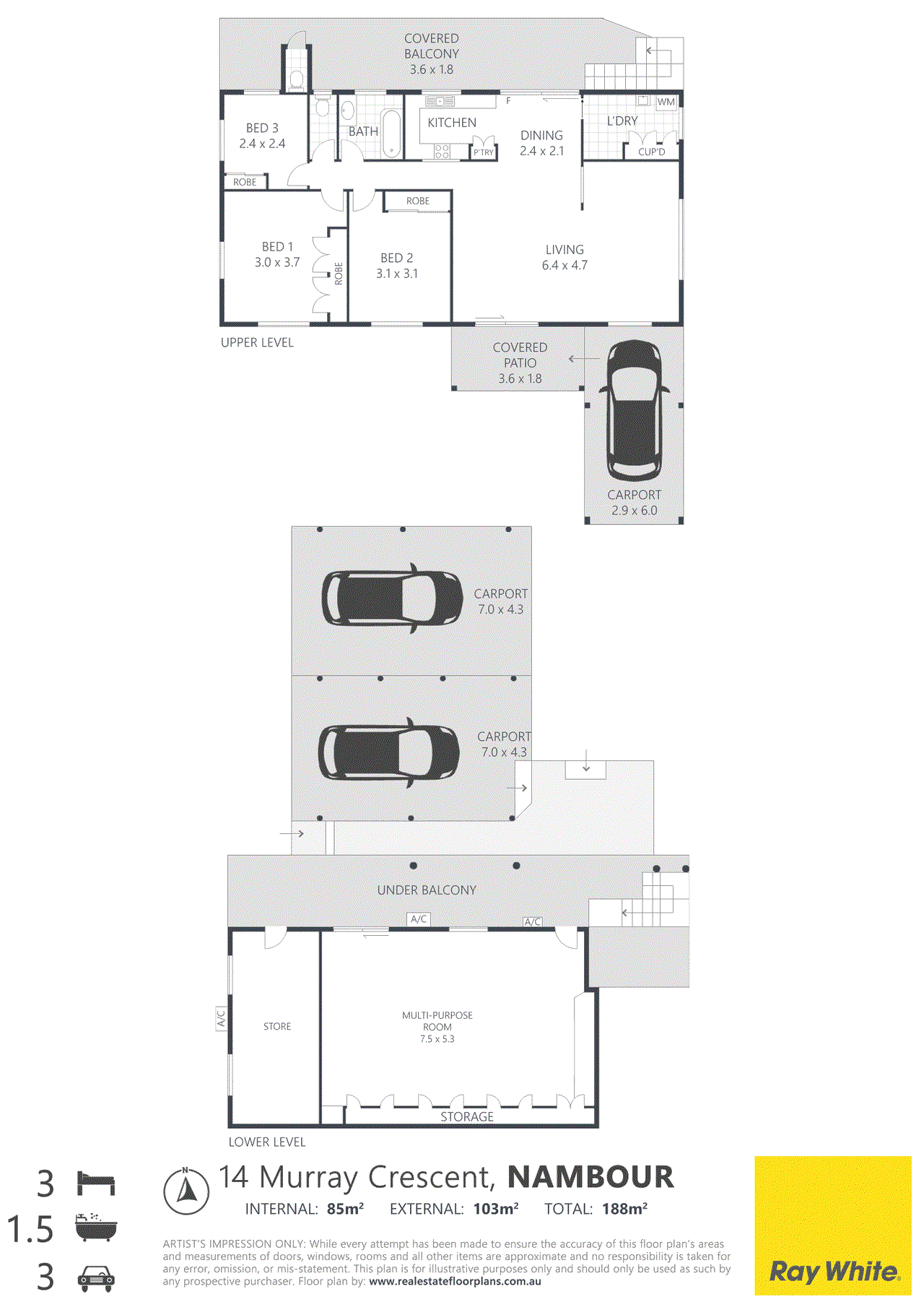 14 Murray Crescent, NAMBOUR, QLD 4560