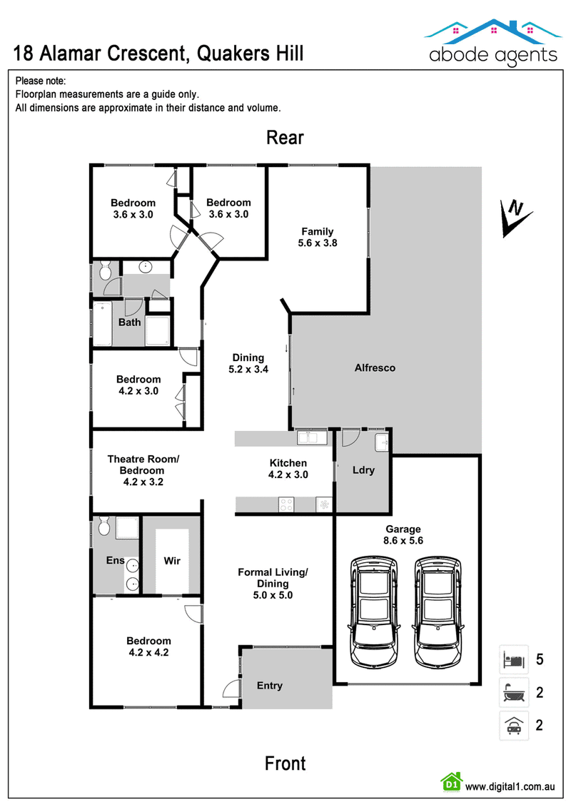 18 Alamar Cres, QUAKERS HILL, NSW 2763