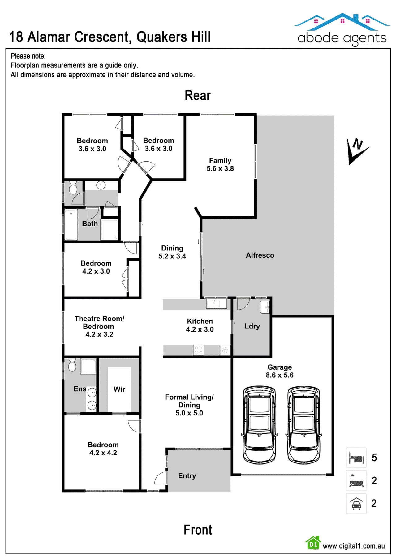 18 Alamar Cres, QUAKERS HILL, NSW 2763