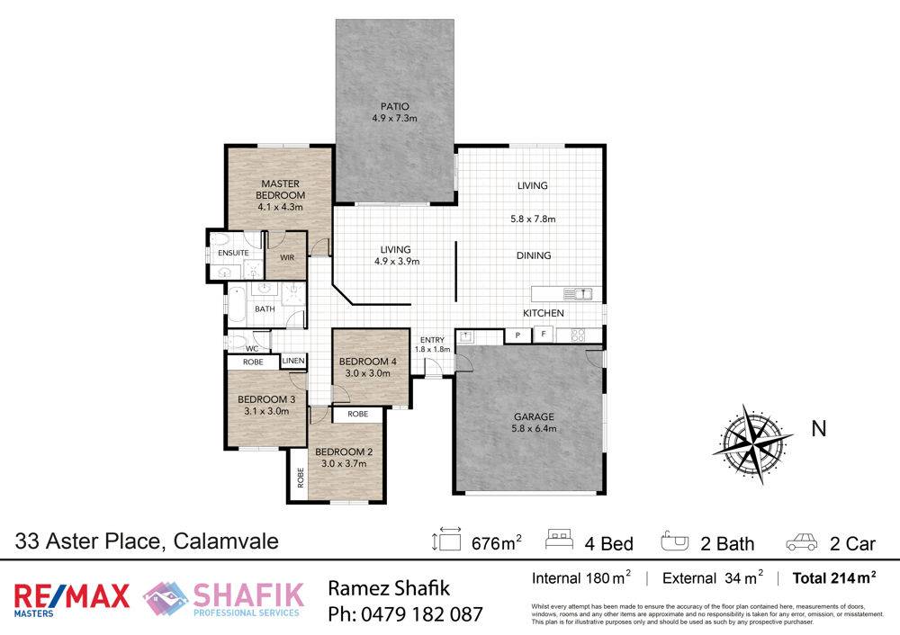 33 Aster Place, CALAMVALE, QLD 4116