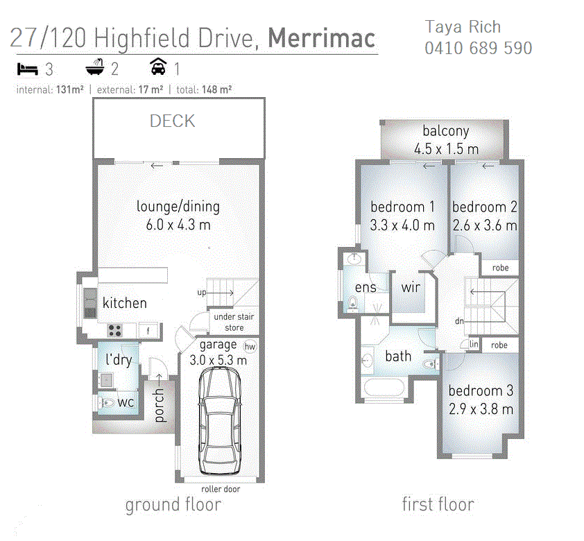 27/120 Highfield Dr, MERRIMAC, QLD 4226